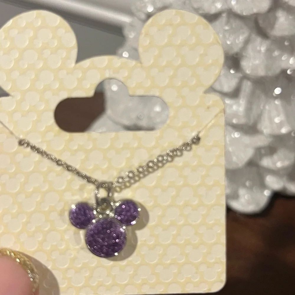 Girls/Teens Disney Sterling Silver Necklace - NWT - Picture 7 of 7